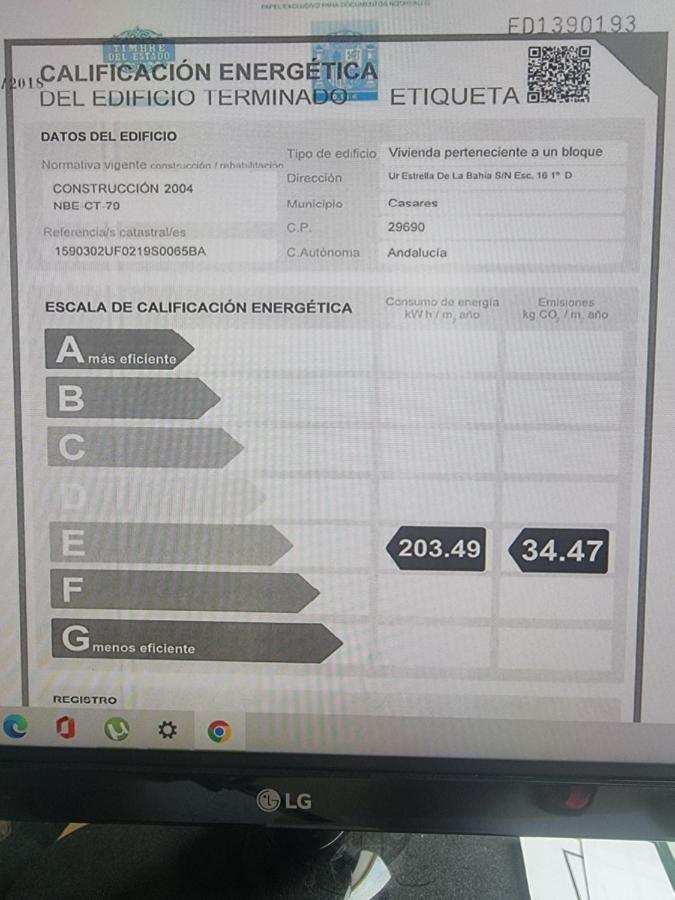 Estrella De La Bahia Lejlighed Casares Eksteriør billede